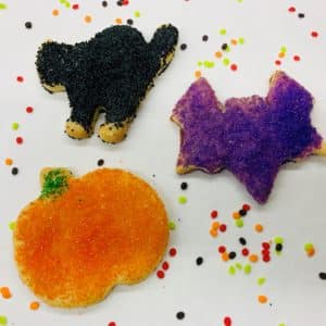 Halloween Rolled Sugar Cookies