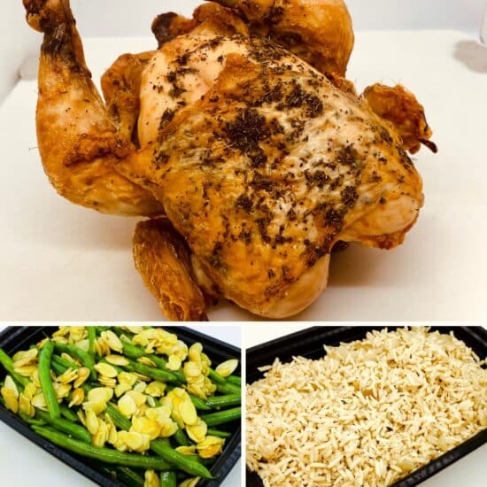 Whole Roasted Chicken Dinner