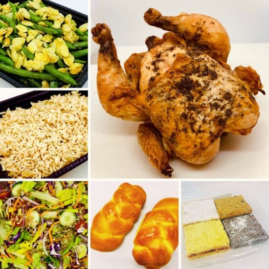 Whole Roasted Chicken Shabbat Package