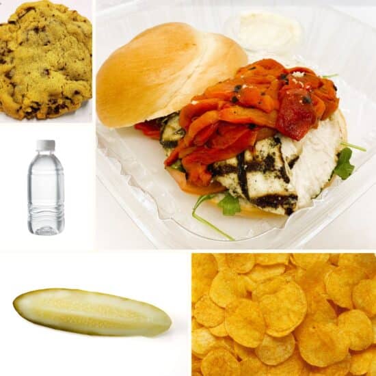 Sunflower Grilled Chicken Sandwich Box Lunch (NF)